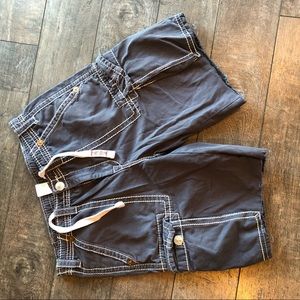 True Religion cargo shorts